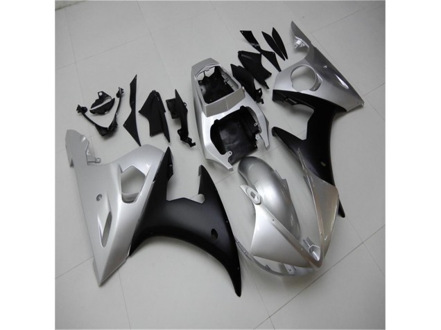 Kit Carena Moto & Plastica Moto R6 03-05 - Argento Nero