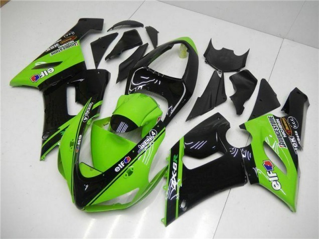 Kit Carena Moto & Plastica Moto ZX6R 05-06 - Verde Kit Carena Moto & Plastica Moto ZX6R 05-06 - Verde