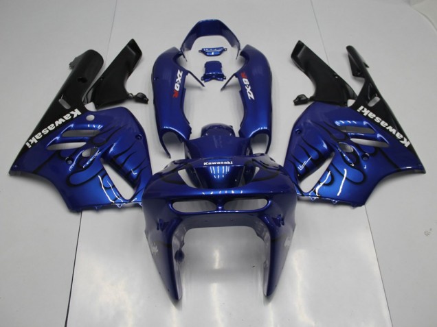 Kit Carena Moto & Plastica Moto ZX9R 94-97 - Blu Nero Fiamma