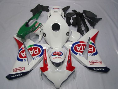 Kit Carenatura Iniezione CBR 1000 RR 08-11 - Bianco Rosso PATA