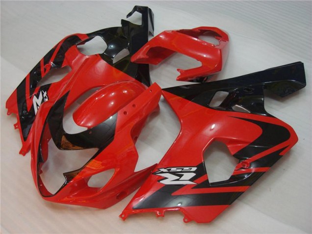 Kit Carenatura Iniezione GSXR 600 / 750 K4 04-05 - Rosso Nero Kit Carenatura Iniezione GSXR 600 / 750 K4 04-05 - Rosso Nero