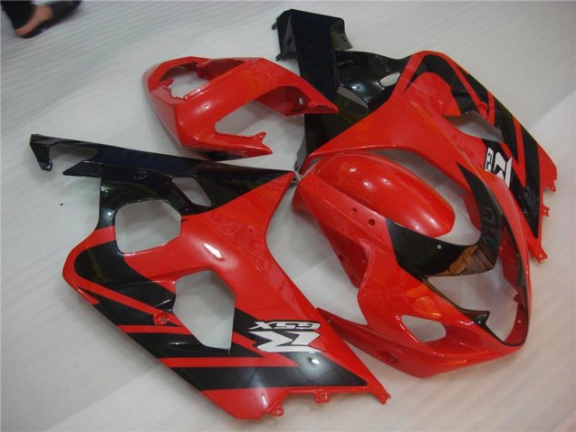 Kit Carenatura Iniezione GSXR 600 / 750 K4 04-05 - Rosso Nero Kit Carenatura Iniezione GSXR 600 / 750 K4 04-05 - Rosso Nero