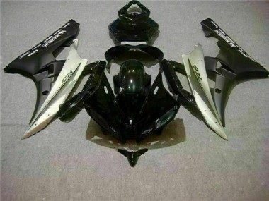 Kit Carenatura Iniezione R6 06-07 - Argento Nero