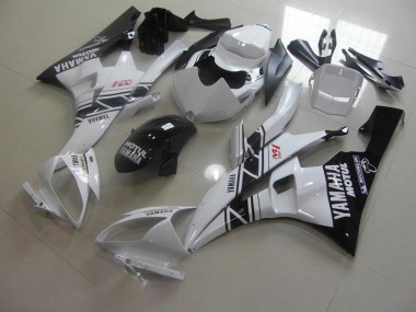 Kit Carenatura Iniezione R6 06-07 - Nero Bianco