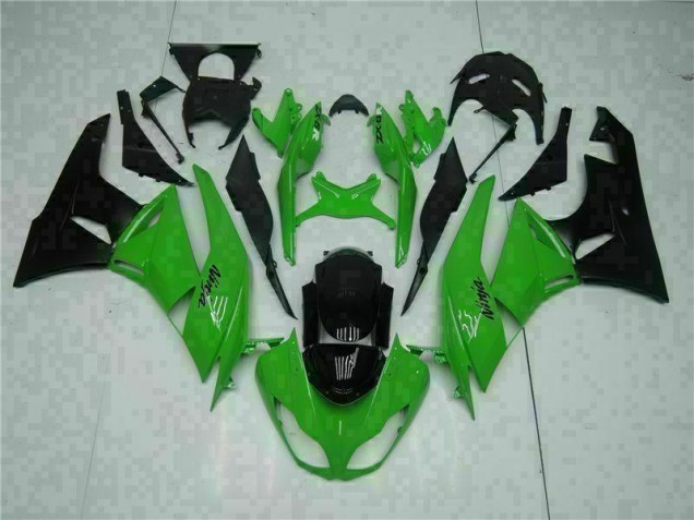 Kit Carenatura Iniezione ZX6R 09-12 - Nero Verde Kit Carenatura Iniezione ZX6R 09-12 - Nero Verde
