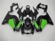Kit Carenatura Moto Completa EX250 08-12 - Nero Verde