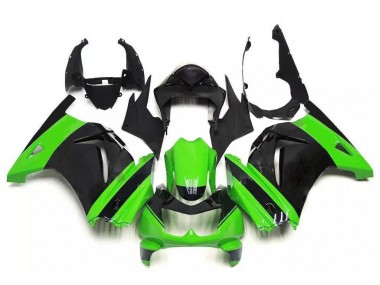 Kit Carenatura Moto Completa EX250 08-12 - Verde Nero