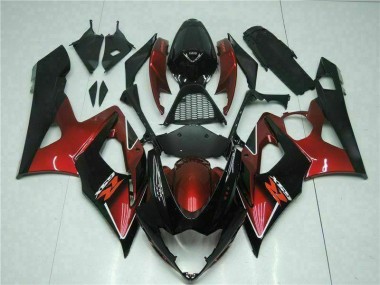 Kit Carenatura Moto Completa GSXR 1000 K5 05-06 - Rosso Nero