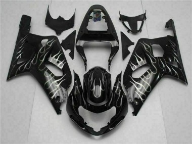 Kit Carenatura Moto Completa GSXR 600 / 750 K1 K2 K3 01-03 - Nero