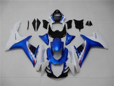 Kit Carenatura Moto Completa GSXR 600 / 750 K11 11-24 - Blu Bianco