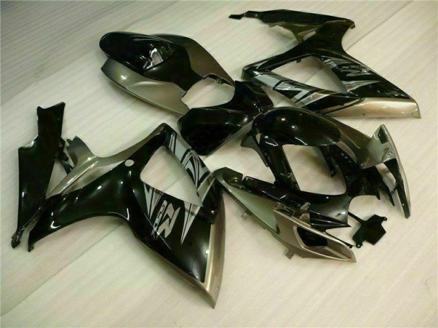 Kit Carenatura Moto Completa GSXR 600 / 750 K6 06-07 - Nero Grigio Kit Carenatura Moto Completa GSXR 600 / 750 K6 06-07 - Nero Grigio