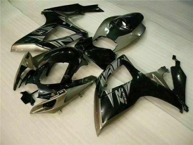 Kit Carenatura Moto Completa GSXR 600 / 750 K6 06-07 - Nero Grigio Kit Carenatura Moto Completa GSXR 600 / 750 K6 06-07 - Nero Grigio