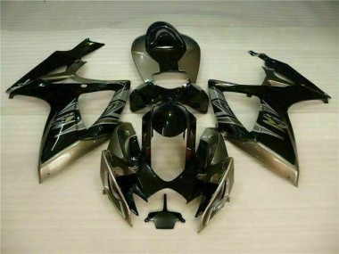 Kit Carenatura Moto Completa GSXR 600 / 750 K6 06-07 - Nero Grigio