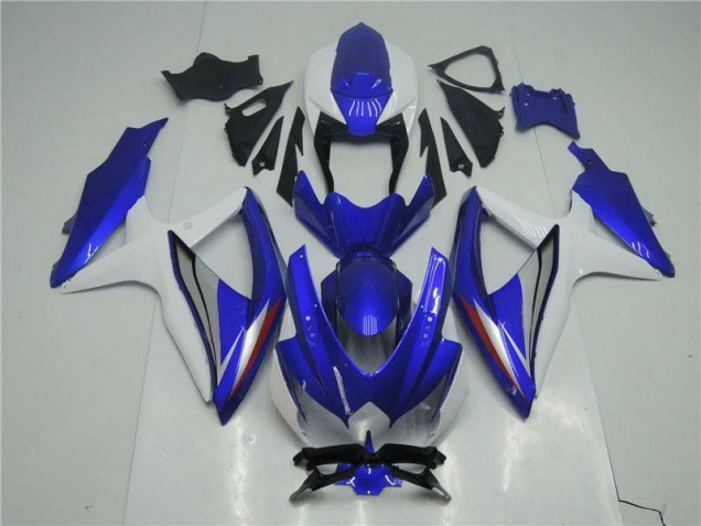 Kit Carenatura Moto Completa GSXR 600 / 750 K8 08-10 - Blu Bianco Kit Carenatura Moto Completa GSXR 600 / 750 K8 08-10 - Blu Bianco