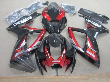 Kit Carenatura Moto Completa GSXR 750 K6 06-07 - Nero Rosso