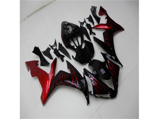 Kit Carenatura Moto Completa R1 04-06 - Rosso Nero Kit Carenatura Moto Completa R1 04-06 - Rosso Nero