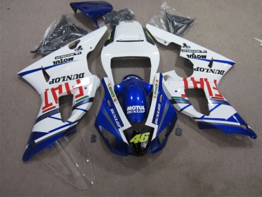 Kit Carenatura Moto Completa R1 09-11 - Blu Bianco Motul Dunlop 46