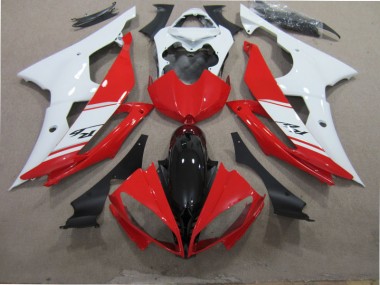 Kit Carenatura Moto Completa R6 08-16 - Rosso Bianco Nero