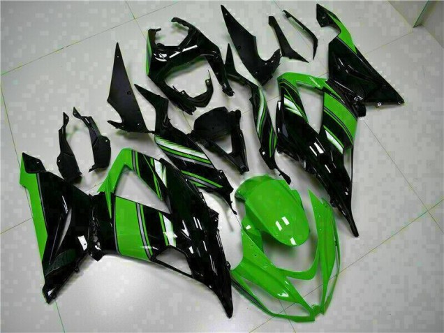 Kit Carenatura Moto Completa ZX6R 13-18 - Nero Verde Kit Carenatura Moto Completa ZX6R 13-18 - Nero Verde
