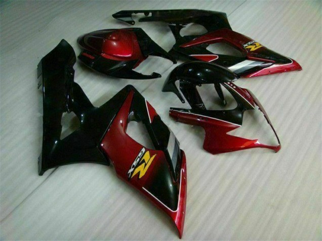 Kit Carenatura Moto GSXR 1000 K5 05-06 - Rosso Nero Kit Carenatura Moto GSXR 1000 K5 05-06 - Rosso Nero