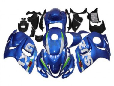 Kit Carenatura Moto GSXR 1300 Hayabusa 08-19 - Blu Bianco