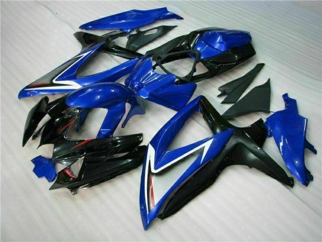 Kit Carenatura Moto GSXR 600 / 750 K8 08-10 - Blu Nero Kit Carenatura Moto GSXR 600 / 750 K8 08-10 - Blu Nero