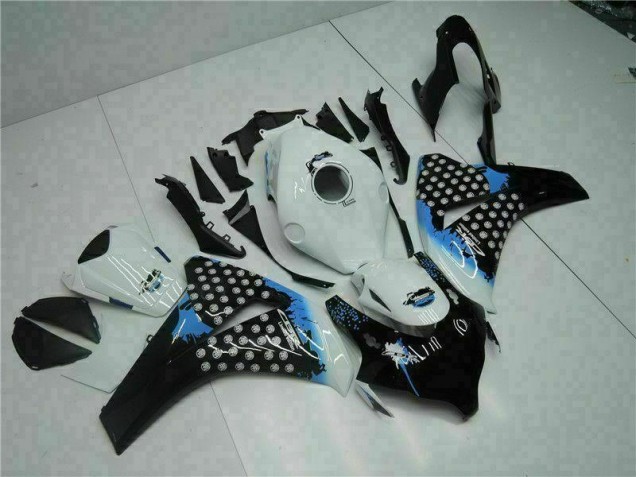 Kit Carenatura Moto Iniezione CBR 1000 RR 08-11 - Bianco Nero Kit Carenatura Moto Iniezione CBR 1000 RR 08-11 - Bianco Nero