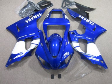 Kit Carenatura Moto Iniezione R1 02-03 - Blu Bianco