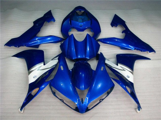 Kit Carenatura Moto Iniezione R1 04-06 - Blu Bianco