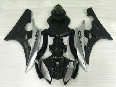 Kit Carenatura Moto Iniezione R6 06-07 - Argento Nero