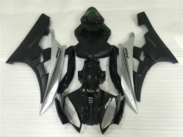 Kit Carenatura Moto Iniezione R6 06-07 - Argento Nero