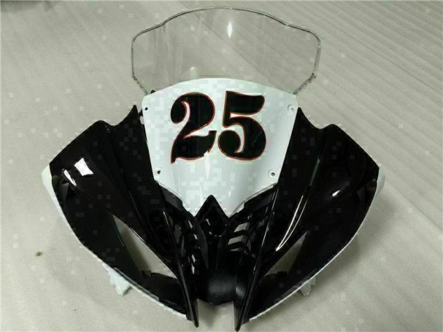 Kit Carenatura Moto Iniezione R6 08-16 - Bianco Nero