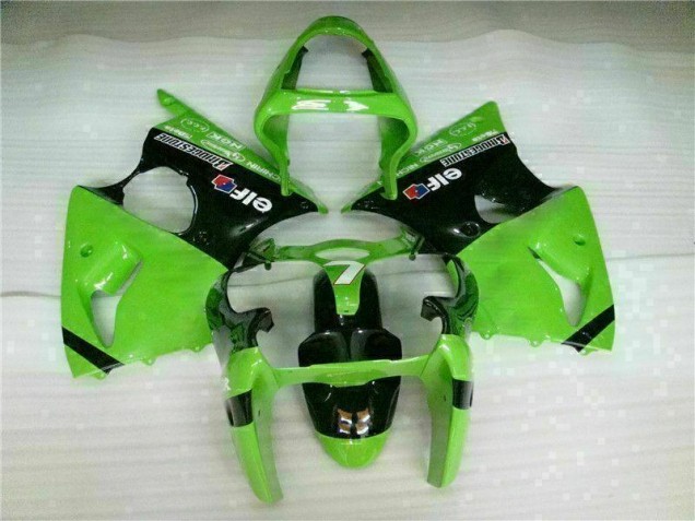 Kit Carenatura Moto Iniezione ZX6R 00-02 - Verde Nero Kit Carenatura Moto Iniezione ZX6R 00-02 - Verde Nero