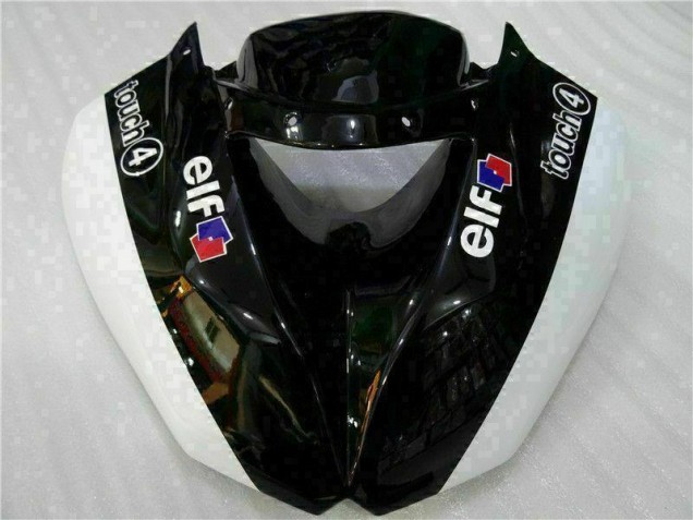 Kit Carenatura Moto Iniezione ZX6R 09-12 - Nero Bianco 3M Touch4 Kit Carenatura Moto Iniezione ZX6R 09-12 - Nero Bianco 3M Touch4