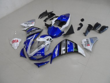 Kit Carenatura Moto R1 09-11 - Blu Bianco
