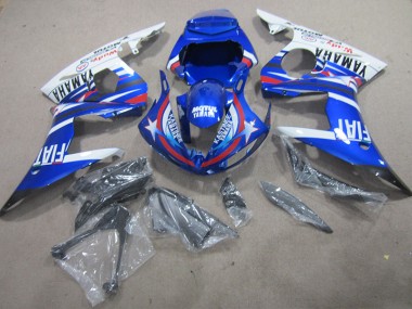 Kit Carenatura Moto R6 03-05 - Blu Bianco Motul Fiat