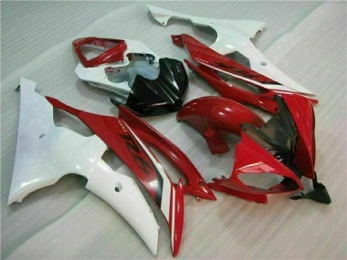 Kit Carenatura Moto R6 08-16 - Rosso Bianco