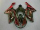 Kit Carenatura Moto ZX6R 07-08 - Nero Rosso Fiamma
