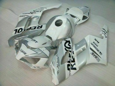 Kit Carenatura Motocicletta Completo ABS CBR 1000 RR 04-05 - Argento Bianco Repsol