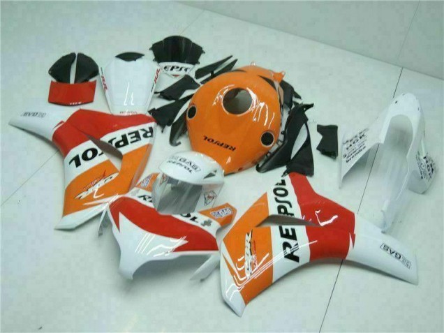Kit Carenatura Motocicletta Completo ABS CBR 1000 RR 08-11 - Arancia Repsol