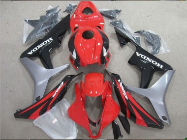Kit Carenatura Motocicletta Completo ABS CBR 600 RR 07-08 - Rosso Nero