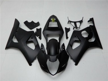 Kit Carenatura Motocicletta Completo ABS GSXR 1000 K3 03-04 - Nero Opaco