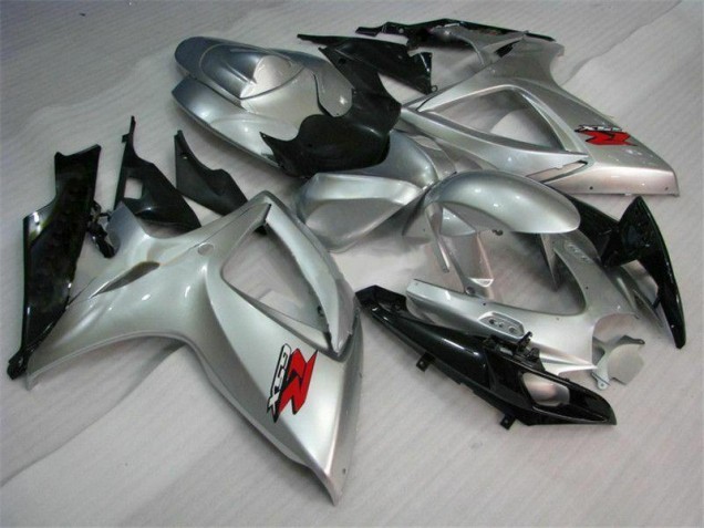 Kit Carenatura Motocicletta Completo ABS GSXR 600 / 750 K6 06-07 - Argento Kit Carenatura Motocicletta Completo ABS GSXR 600 / 750 K6 06-07 - Argento