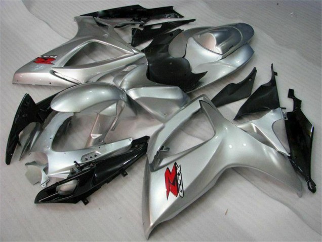 Kit Carenatura Motocicletta Completo ABS GSXR 600 / 750 K6 06-07 - Argento Kit Carenatura Motocicletta Completo ABS GSXR 600 / 750 K6 06-07 - Argento