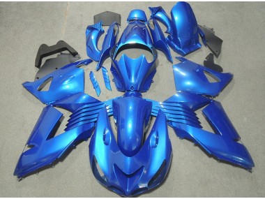 Kit Carenatura Motocicletta Completo ABS ZX14R ZZR 1400 06-11 - Blu