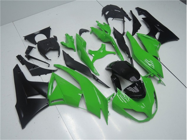 Kit Carenatura Motocicletta Completo ABS ZX6R 09-12 - Verde Nero Kit Carenatura Motocicletta Completo ABS ZX6R 09-12 - Verde Nero