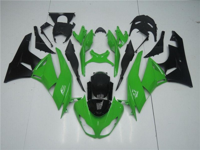 Kit Carenatura Motocicletta Completo ABS ZX6R 09-12 - Verde Nero Kit Carenatura Motocicletta Completo ABS ZX6R 09-12 - Verde Nero