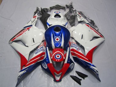 Kit Carene CBR 600 RR 09-12 - Bianco Blu Rosso