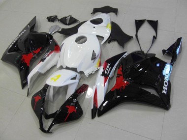Kit Carene CBR 600 RR 09-12 - Nero Rosso Bianco