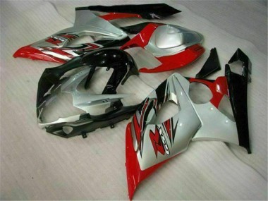 Kit Carene GSXR 1000 K5 05-06 - Rosso Bianco